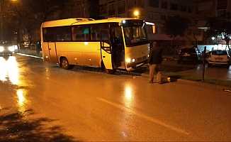 Bursa’da servis araçları kaza yaptı