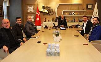 Bursaspor, Nilüfer Belediyesi’ni ziyaret etti