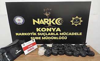 Konya'da uyuşturucu operasyonu: 4 tutuklama