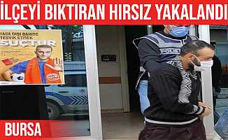 Mustafakemalpaşa'daki baş belası hırsız yakalandı