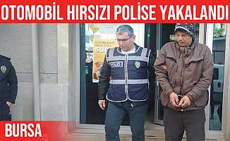 Mustafakemalpaşa'daki oto hırsızı yakalandı