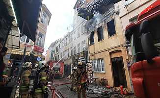 Ortaköy'deki feci yangında 1 kişi öldü