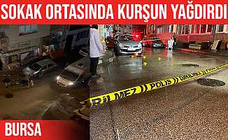 Osmangazi'de sokak ortasında silahla vuruldular