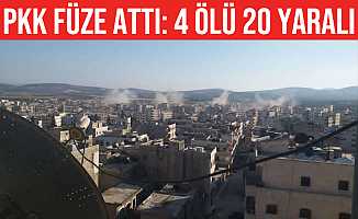 PKK Afrin'de sivilleri hedef aldı: 4 ölü, 20 yaralı
