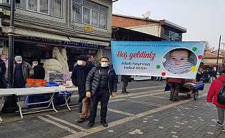 Sağlığına Kavuşan SMA Hastası Çocuğu İçin Yemek Dağıttı