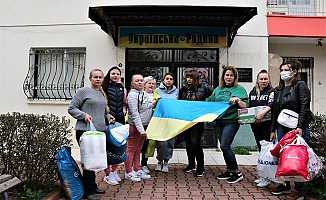 Antalya'daki Ukraynalı gelinlerden yardım kampanyası