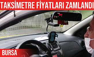 Bursa'da taksi zammı sonrası taksimetre ayar kuyruğu