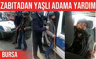 Fenalaşan yaşlı adamın imdadına zabıta yetişti