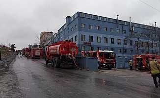 Hadımköy’deki fabrika yangını korkuttu