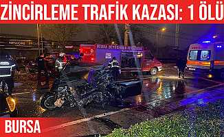 Karaman'daki zincirleme kazada 1 kişi öldü, 1 kişi yaralandı