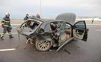 Kuzey Marmara Otoyolu’nda trafik kazası