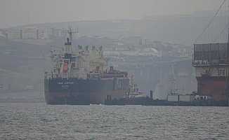 Odesa’da vurulan Türk gemisi “Yasa Jüpiter” Yalova’ya geldi