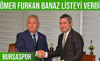 Ömer Furkan Banaz Listesini Divan Kurulu'na Sundu