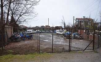 Samsun'da Yediemin parkındaki araçlar çalındı
