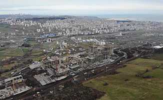 Samsun Şehir Hastanesi'nde çalışmalar devam ediyor