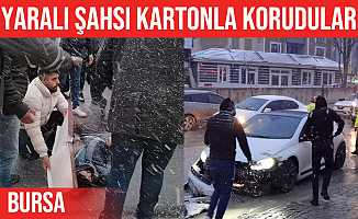 Bursa'da otomobil ile elektrikli bisiklet çarpıştı