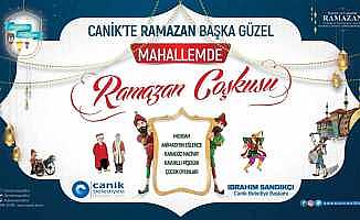 Çocuklar Ramazan coşkusunu Canik’te yaşayacak