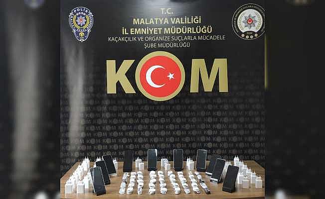 Malatya polisinden sigara kaçakçılığına geçit yok
