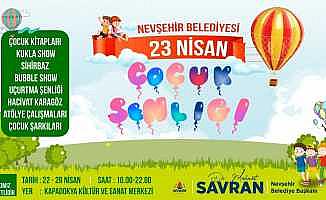 Nevşehir’de ’23 Nisan Çocuk Şenliği ve Çocuk Kitapları Fuarı’ düzenlenecek