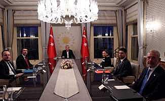 Türkiye Varlık Fonu A.Ş. Yönetim Kurulu, Cumhurbaşkanı Erdoğan’ın başkanlığında Vahdettin Köşkü’nde toplandı