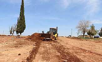 Yukarı Göklü Mahallesinde kent park çalışması