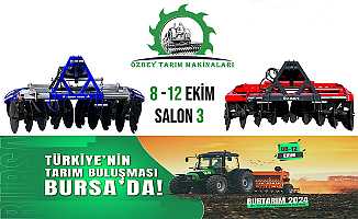 ÖZBEY TARIM 2024 Bursa Tarım ve Hayvancılık Fuarı İçin Hazır