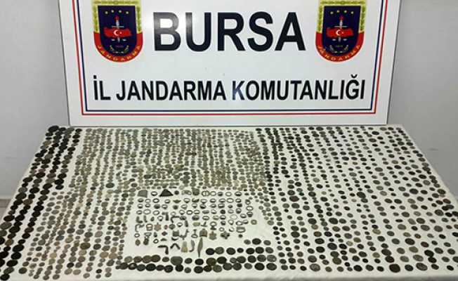 Bursa#39;da 600 Bin Liralık Tarihi Eser Ele Geçirildi