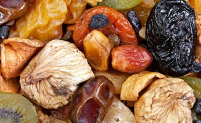 Kuru meyveler sağlık deposu