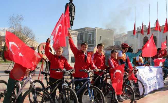 Pedallar, Atatürk için çevrildi