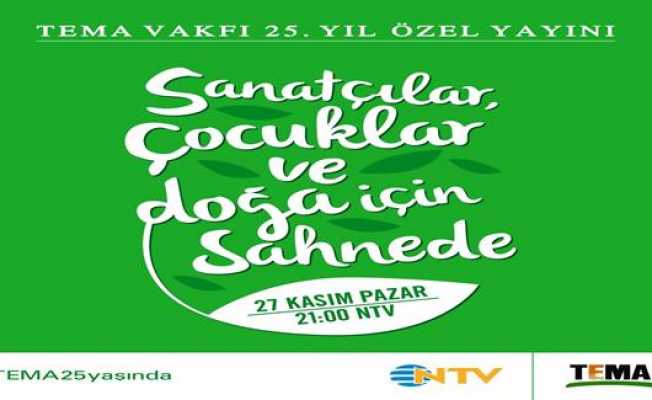 TEMA Vakfı çocuklar ve doğa için sahnede