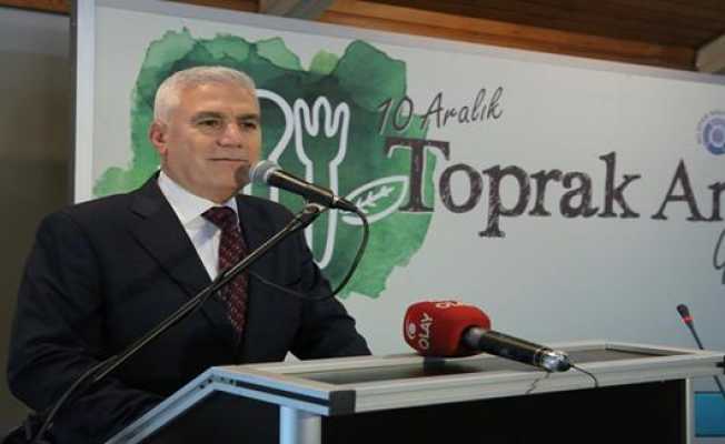 Bozbey: Toprağa sahip çıkma kültürünü geliştirmeliyiz”