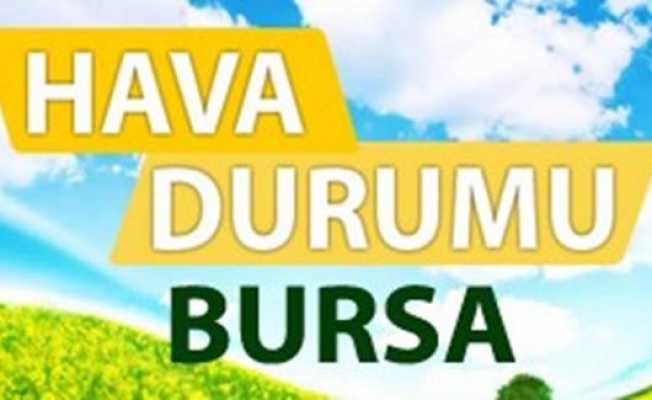 Bursada bugün hava nasıl olacak 10 12 2016 cumartesi