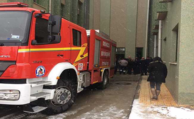 Denizli Servergazi Devlet Hastanesinde yangın