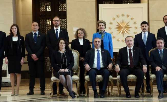 İsrail Büyükelçisi Cumhurbaşkanı Erdoğana güven mektubu sundu