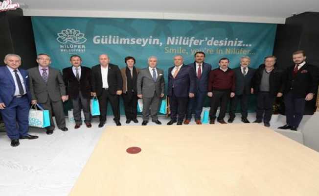 Kardeş kent Manyastan ziyaret