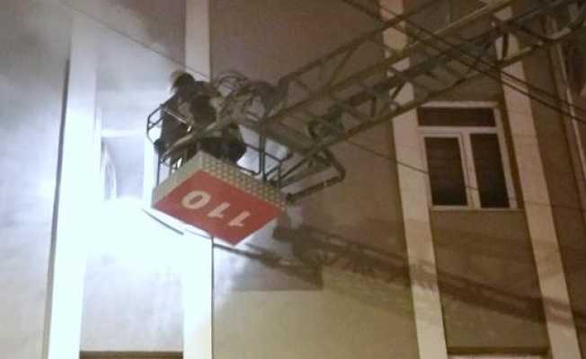 Kız öğrenci yurdunda yangın