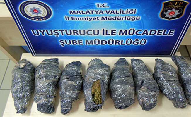 Malatyada uyuşturucu operasyonunda 3 kişi tutuklandı
