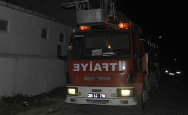 Askeri gazinoda yangın paniği