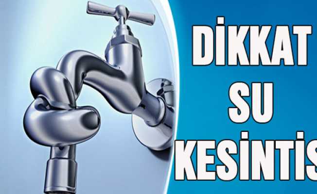 Bursa#039;da Su Kesintisi