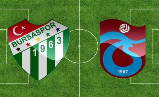 Bursaspor Trabzonspor Maçı