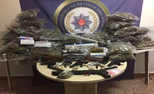 Bursada 1 Haftada 46 Kilo Esrar Ele Geçirildi