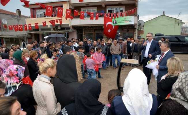 Roman mahallesinin muhtarından uyuşturucuyla mücadele mitingi