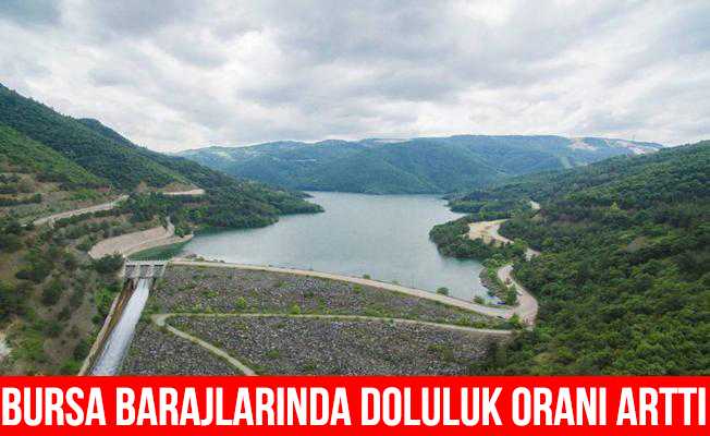 Bursa#039;daki barajlarında doluluk oranı arttı