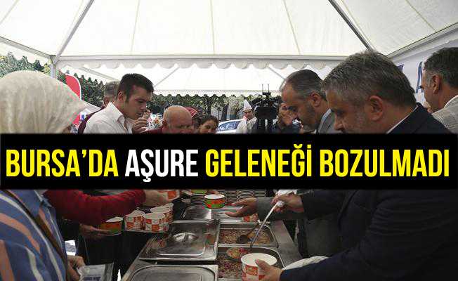 Bursa#039;da Aşure Geleneği Bozulmadı