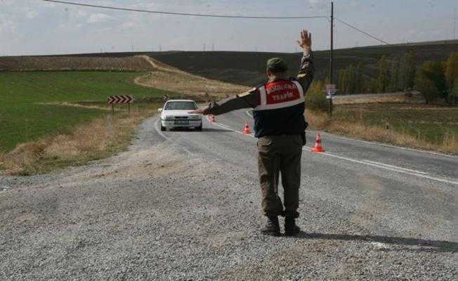 Bursa#039;da Jandarma#039;dan 95 Noktada Huzur Operasyonu