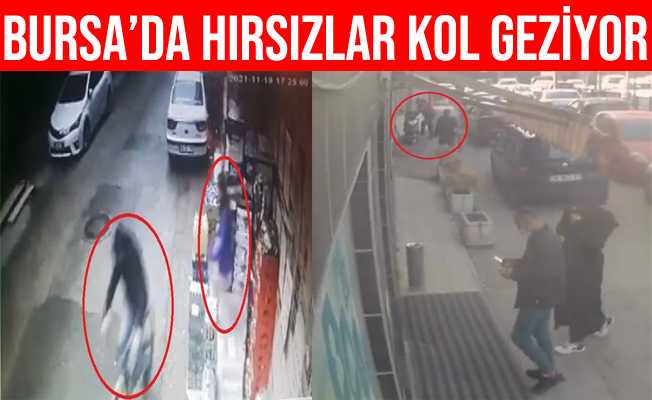 Bursa#039;da Bisiklet ve Motosiklet Çalan Hırsızlar Kameralarda