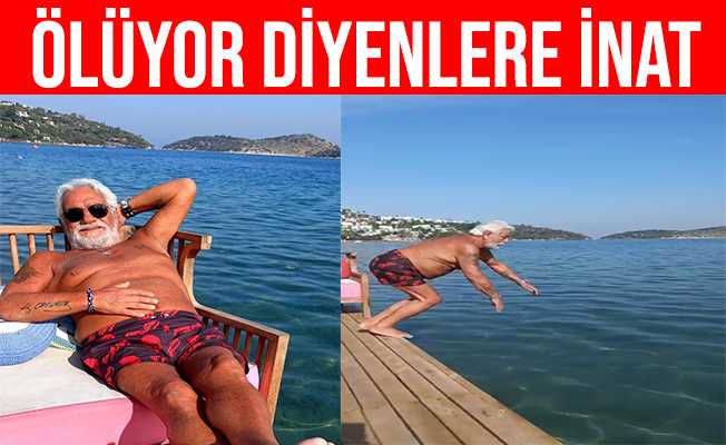Şarkıcı Fedon quot;Kanser oldu, ölüyorquot; diyenlere nispet denize atladı