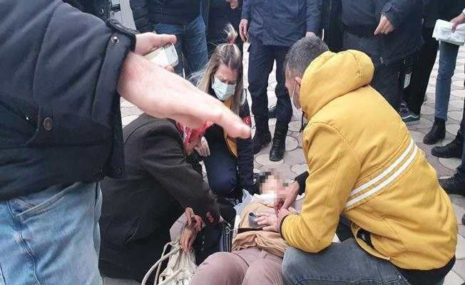 Sivas#039;ta bıçaklanan kadını Jandarma ekipleri kurtardı