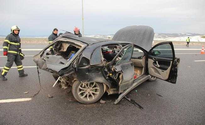 Kuzey Marmara Otoyolunda trafik kazası