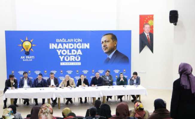 AK Parti Diyarbakır İl Başkanlığının ‘Vefa Buluşmaları Bağlar ile devam etti